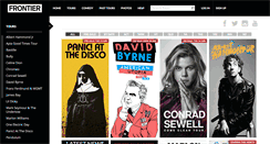Desktop Screenshot of frontiertouring.com